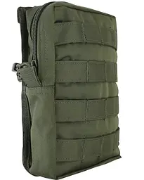 Підсумок Kombat UK Large Molle Utility Pouch Оливковий (1000-kb-lmup-olgr) - мініатюра 3