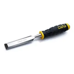 Стамеска ударна Premium Pro CrV 22 мм обгумована рукоятка 30412