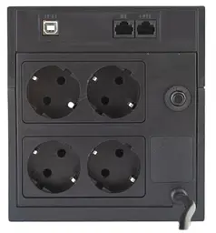 Джерело безперебійного живлення RPT-1500AP LCD Schuko, 1500 ВА, 900 Вт PowerCom teh0033900 - мініатюра 2
