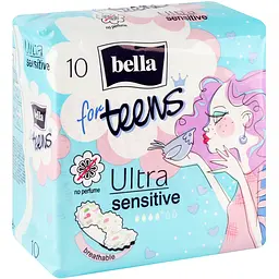 Гігієнічні прокладки Bella for Teens Ultra Sensitive 10 шт.