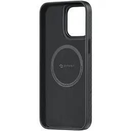 Чохол-накладка Pitaka MagEZ Case Pro 4 Twill 1500D Black/Grey для iPhone 15 Pro (KI1501PP) - мініатюра 4
