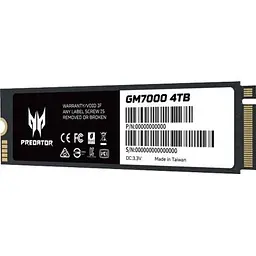 Накопичувач SSD M.2 2280 4TB GM7000 Acer Predator (BL.9BWWR.107) - мініатюра 6