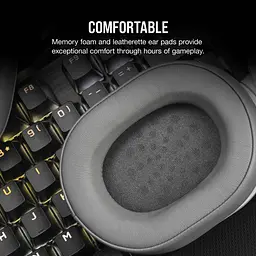 Навушники Corsair HS55 Stereo White (CA-9011261) - мініатюра 8