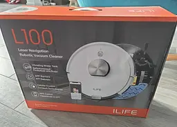 Робот-пилосос ILife L100 для сухого та вологого прибирання з підтримкою Wi-Fi (Білий) - мініатюра 3