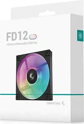 Вентилятор Deepcool FD12 ARGB (R-FD12-BKAPN1-G) - мініатюра 3