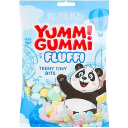 Цукерки маршмеллоу Roshen Yummi Gummi Fluffi Teeny Tiny Bits 65 г
