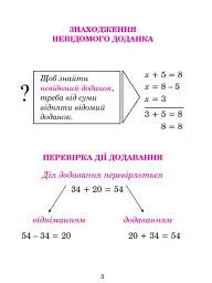 Математика в схемах і таблицях. Довідник учнів 1-4 класів - мініатюра 5