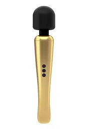 Потужний вібромасажер Dorcel Megawand Gold який перезаряджається, 160 режимів - мініатюра 2