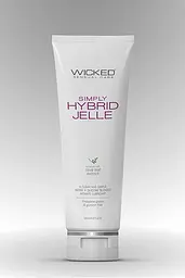 Лубрикант на водній/силіконовій основі Wicked Simply Hybrid Jelle 120 ml - мініатюра 3