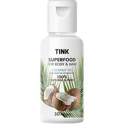 Кокосовое масло Tink Coconut Oil косметическое 30 мл