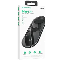 БЗП BQ19 3in1 Чорний Borofone teh0029862 - мініатюра 6