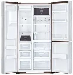 Холодильник Hitachi R-M700GP Side-by-Side льодогенератор Ш920xВ1775xГ765 584л A++ Чорний скло (R-M700GPUC2GBK) - мініатюра 3