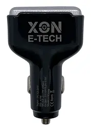 Автомобільний зарядний пристрій XON MaxCharge Type-C 87.5W (Type-C PD65 + Type-A 15V/1.5A) Black (SC42CL6W1B 3524) - мініатюра 4