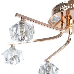 Люстра стельова Brille галогенна G9 40W G (BR-369C/6) - мініатюра 2