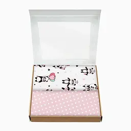 Багаторазові пелюшки дитячі ROSE PANDA 2шт COSAS (4822052053157) - мініатюра 2
