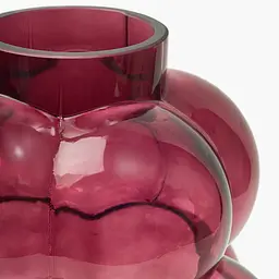 Ваза для квітів MBM Home Гранат 210х250 мм бордова (VB-13 M BURGUNDY) - мініатюра 4