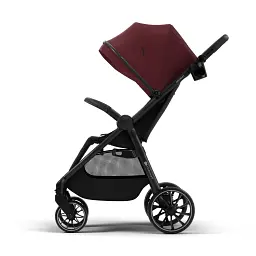 Прогулянкова коляска Kinderkraft Grande 2 Burgundy (KSGRAN02BRG0000) - мініатюра 2