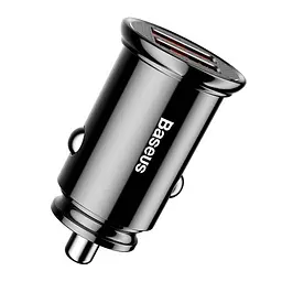 Автомобільний зарядний пристрій Baseus Circular Plastic А+А 30W Black CCALL-YD01 - мініатюра 2