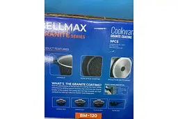 Набір посуду 9 предметів Bellmax Cookware Set BM-120 - мініатюра 6