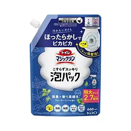Японська піна-спрей для унітазу Kao Toilet Magiclean No-Scrub, аромат водяної м’яти, поповнення 660 мл