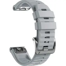 Ремінець ArmorStandart Silicon для Garmin 26mm Grey (ARM60805) [141549] - мініатюра 1
