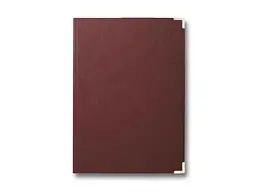 Папка BRISK-OFFICE вітальна А4 Infolk бордовий 230х320 ППВ-5