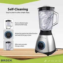 Блендер BROCK BL 1502 SS стаціонарний 500Вт - мініатюра 6