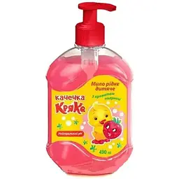 Мило рідке КАЧЕЧКА КРЯКА 490мл ПОЛУНИЦЯ 3+