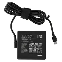 Блок живлення для ноутбука TYPE-C 90W, квадратний, black