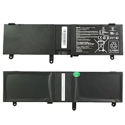 Батарея для ноутбука Asus C41-N550 (N550JA, N550LF, N550JK, N550JV, G550JK, Q550LF) 15V 4000 mAh 59Wh Black - мініатюра 2