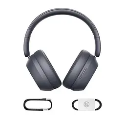 Бездротові навушники Baseus Bass 35 Max Wireless, ANC, BT5.3, AUX, 600mAh, 30-50h, Grey A00070800821-00 - мініатюра 6