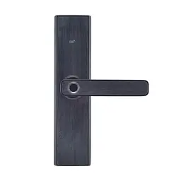 Замок біометричний автономний Trinix TRL-5108BTF Black Right з Bluetooth, зчитувачем відбитків пальців і карт Mifare (65-00029) - мініатюра 1