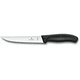 Кухонний ніж Victorinox SwissClassic Carving 15 см Black (6.8103.15B) - мініатюра 2