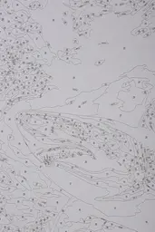 Набір для розпису по номерах "Акула" 40*50 см, IDEA2-GX47245, ТМ "99IDEAS" - мініатюра 7