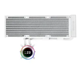 Система рідинного охолодження Lian Li HydroShift II LCD-C 360 FANLESS White (G89.GHS2LCD36W.00) - мініатюра 5