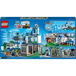 Конструктор LEGO City Поліцейська дільниця 668 деталей (60316) - мініатюра 2