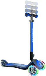 Самокат Globber Elite Deluxe колеса та панель з підсвічуванням синій (449-100-3) - мініатюра 3
