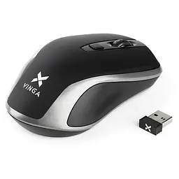 Мишка Vinga MSW-909 Silent black-grey - мініатюра 4