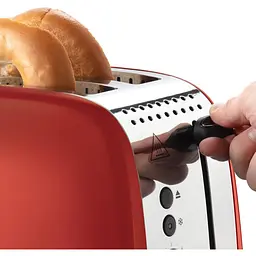 Тостер Russell Hobbs Colours Plus 1600 Вт червоний (26554-56) - мініатюра 13