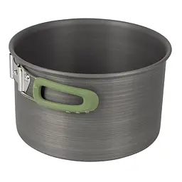 Набір посуду Bo-Camp Explorer 4 Pieces Hard Anodized Grey/Green (2200244), Сірий - мініатюра 9