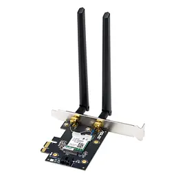 Мережева карта Wi-Fi ASUS PCE-BE6500 (90IG09G0-MO0B00) - мініатюра 5