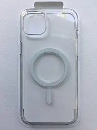 Оригінальний прозорий чохол для iPhone 15 Plus Apple Clear Case with MagSafe (MT213ZM/A) протиударний - мініатюра 8