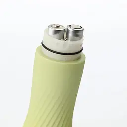 Вібратор Iroha Zen Matcha з ніжною ребристою поверхнею - мініатюра 6