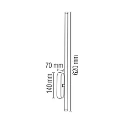 Підсвітка дзеркал-картин LED "SALDA-10" 10W 4200K - мініатюра 2