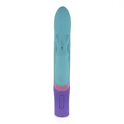 Вібратор-кролик з ротацією PMV20 Meta - Rabbit Vibrator - мініатюра 4