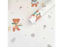 Плівка на самоклейці STICKER WALL 45см * 10м дитяча 0,07мм Ведмедик SW-00000818 - мініатюра 2