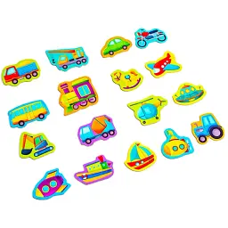 Набір магнітів Vladi Toys Maxi Транспорт 17 шт. VT3106-26 - мініатюра 2