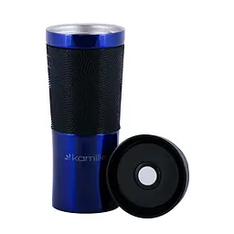 Термокухоль Kamille KM-2065 480мл синій - мініатюра 5