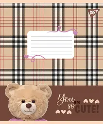 Упаковка зошитів Yes You are cute учнівський загальний 15 шт./36 лін. (767899) - мініатюра 2