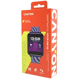 Смарт-годинник Canyon Joyce KW-43 DUAL BT Music Blue (CNE-KW43BL) - мініатюра 7